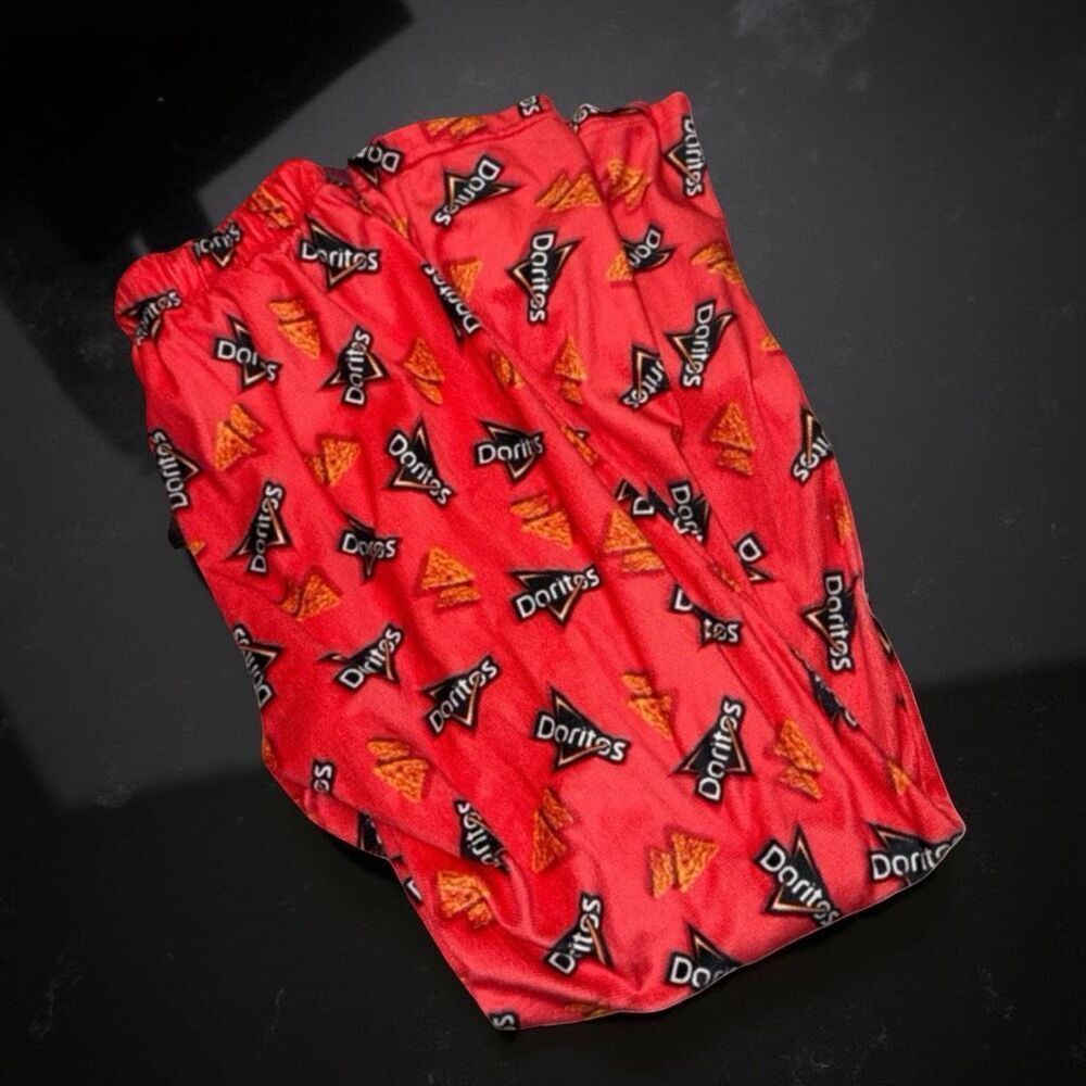 Swag Nacho Cheese Pattern Lounge Pants Size Small